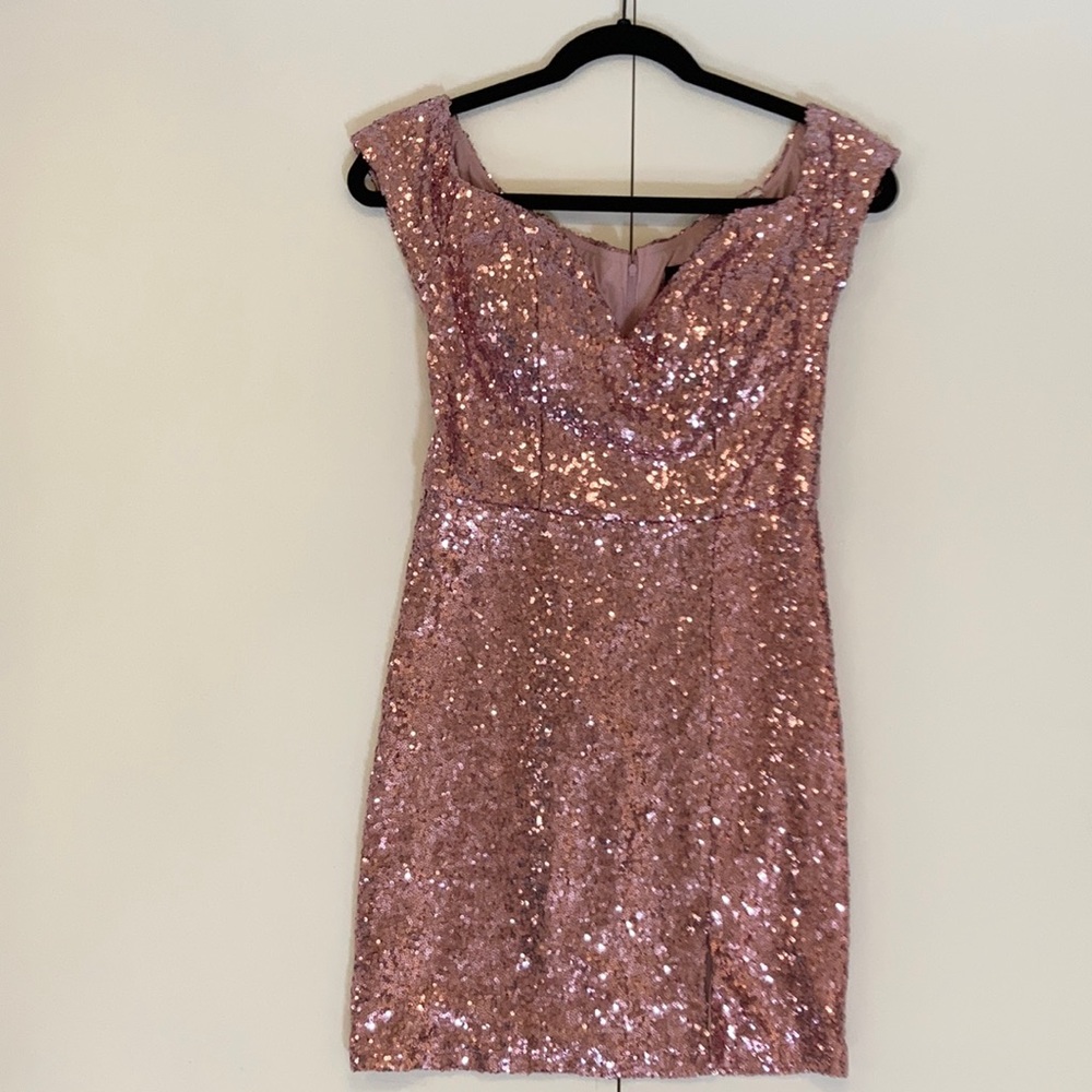 B Darlin - sequin my heart out mini dress 💕 9/10
